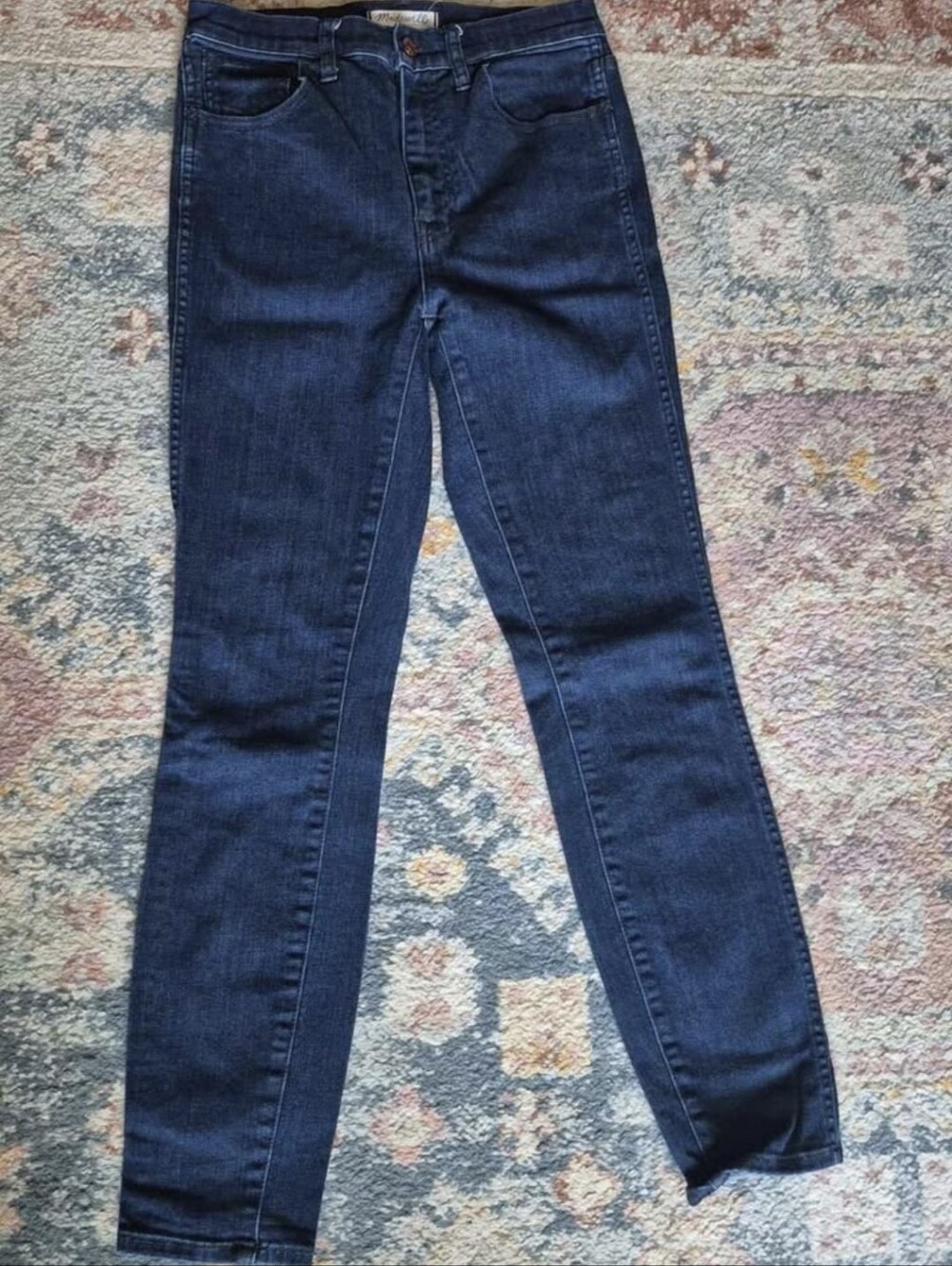 Madewell Dark Indigo Skinny Jeans